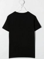 T-SHIRT JERSEY UNITO STAMPA STEMMA NERO Oro