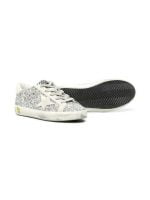 SUPER-STAR GLITTER UPPER SUEDE STAR AND HEELSILVER/ICE