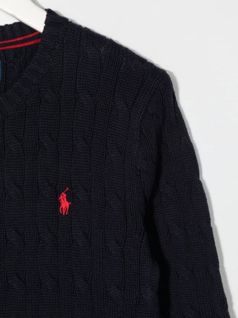 14709 LS CABLE CN-TOPS-SWEATERRL NAVY/C3822