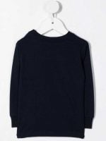 LS CN-KNIT SHIRT S-T-SHIRT Navy