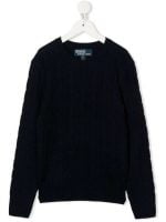 CABLE CN-TOPS-SWEATERFRENCH NAVY