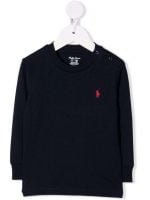 LS CN-KNIT SHIRT S-T-SHIRT Navy