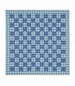 PL DIAMIN B 90X75BLUETTE/ WHITE