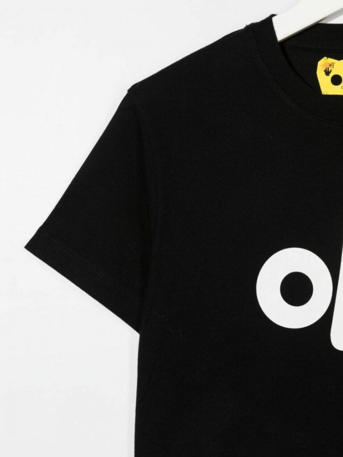 OFF ROUNDED TEE S/S BLACK WHITE