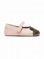 BALLERINA BFEM PELLE VITELLO ROSA MARRONE
