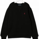 LS CN-TOPS-KNIT BLACK
