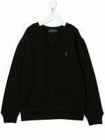 LS CN-TOPS-KNIT BLACK