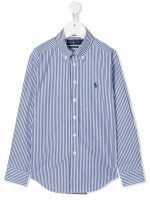 LS BD-SHIRT S-SPORT SHIRT 4655A NAVY/ WHITE