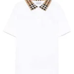Burberry Kids Polo manica corta