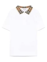 Burberry Kids Polo manica corta