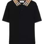 Burberry Kids Polo manica corta