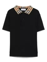Burberry Kids Polo manica corta