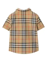 Burberry Kids Camicia mezza manica - immagine 2