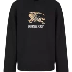 Burberry Kids Felpa girocollo