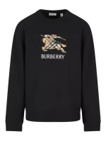Burberry Kids Felpa girocollo