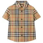 Burberry Kids Camicia mezza manica