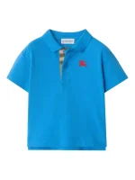 Burberry Kids Polo manica corta