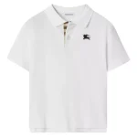 Burberry Kids Polo manica corta