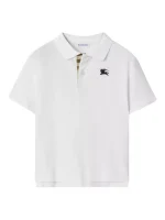 Burberry Kids Polo manica corta