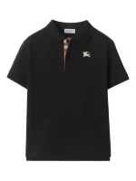 Burberry Kids Polo manica corta