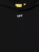 Off-White Kids Felpa con cappuccio - immagine 3