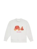 Palm Angels Kids Felpa girocollo