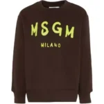 MSGM Kids Felpa girocollo