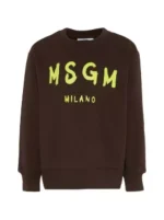 MSGM Kids Felpa girocollo
