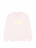 MSGM Kids Felpa girocollo