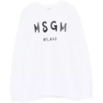 MSGM Kids Felpa girocollo