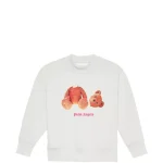 Palm Angels Kids Felpa girocollo