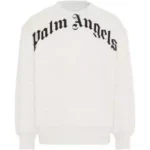 Palm Angels Kids Felpa girocollo