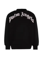 Palm Angels Kids Felpa girocollo
