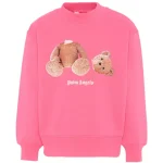 Palm Angels Kids Felpa girocollo