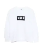 MSGM Kids Felpa girocollo