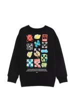 Off-White Kids Felpa girocollo - immagine 2