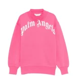 Palm Angels Kids Felpa girocollo
